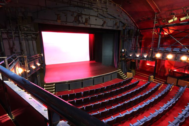 The inside of the Haymarket theatre