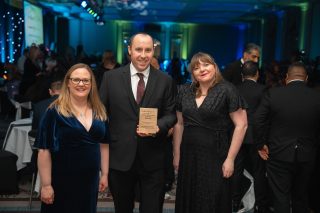 A group of three pictured at The Beautiful South Tourism Awards.