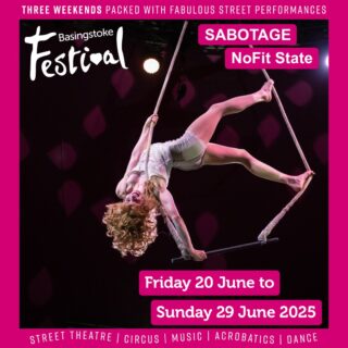 NoFit State social card announcement Basingstoke Festival 2025