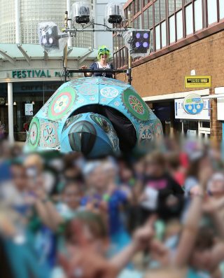 Basingstoke Festival 2011 Disco Turtle