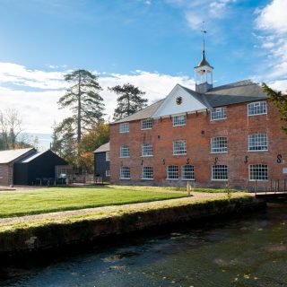 A red brick building