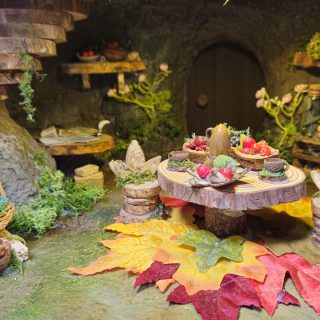 A miniature home.
